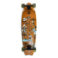 Skateboard Cruiser Ghettoblaster Teak Geroglific Fidh tail 33