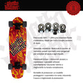 Skateboard Ghettoblaster Cruiser Flame 28.0
