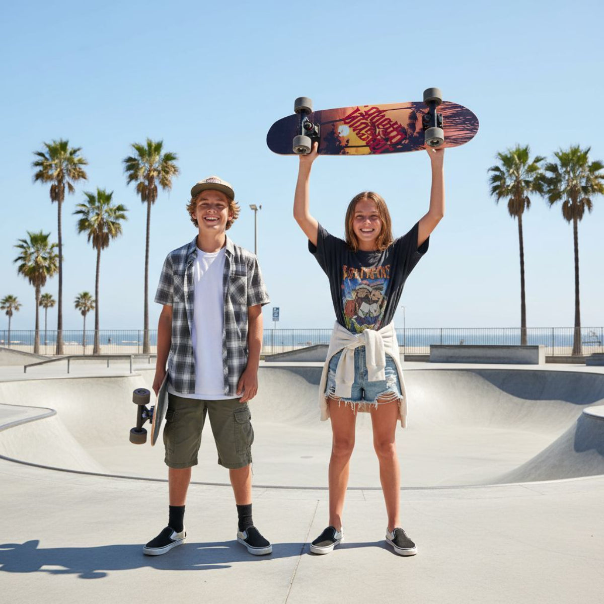 Skateboard Ghettoblaster Cruiser Tropical 28.0"