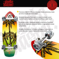 Skateboard Ghettoblaster Surfskate CX7 Palm Sand 30