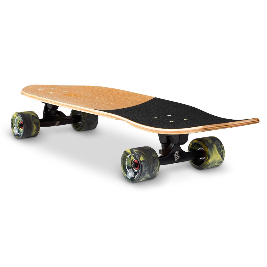 Skateboard Ghettoblaster Surfskate Teak Snake Head 30" 9.75"
