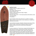 Skateboard Ghettoblaster Surfskate Tiki Token Mogano Fish tail 32