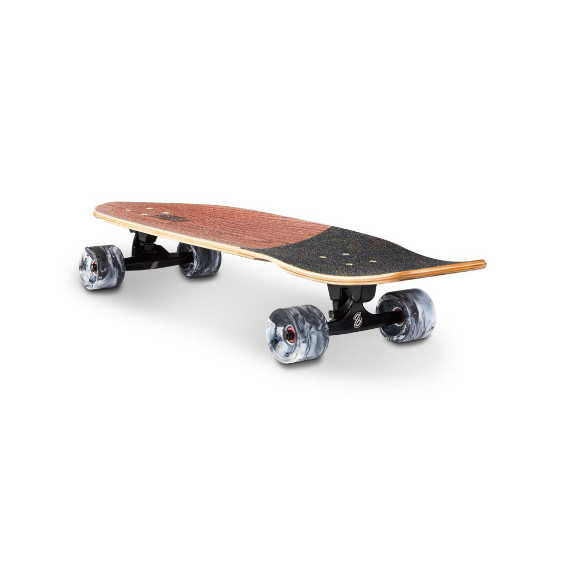 Skateboard Ghettoblaster Surfskate Tiki Token Mogano 32" 9.875"