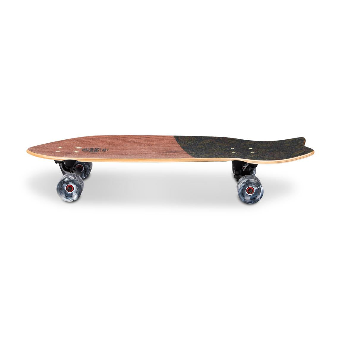 Skateboard Ghettoblaster Surfskate Tiki Token Mogano Fish tail 32" 9.875"