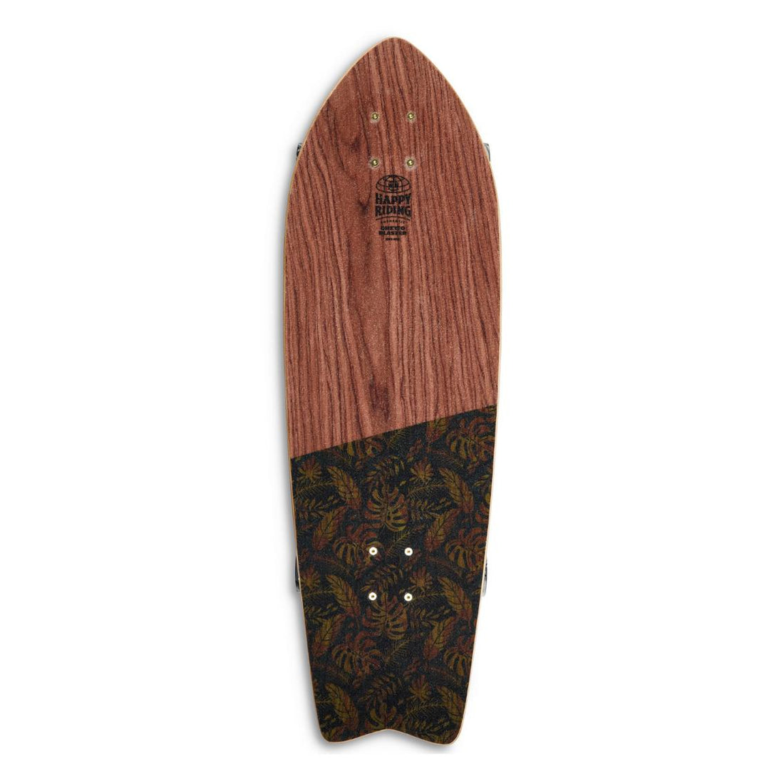 Skateboard Ghettoblaster Surfskate Tiki Token Mogano Fish tail 32" 9.875"
