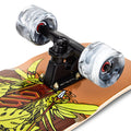 Skateboard Ghettoblaster Surfskate Tiki Token Mogano Fish tail 32