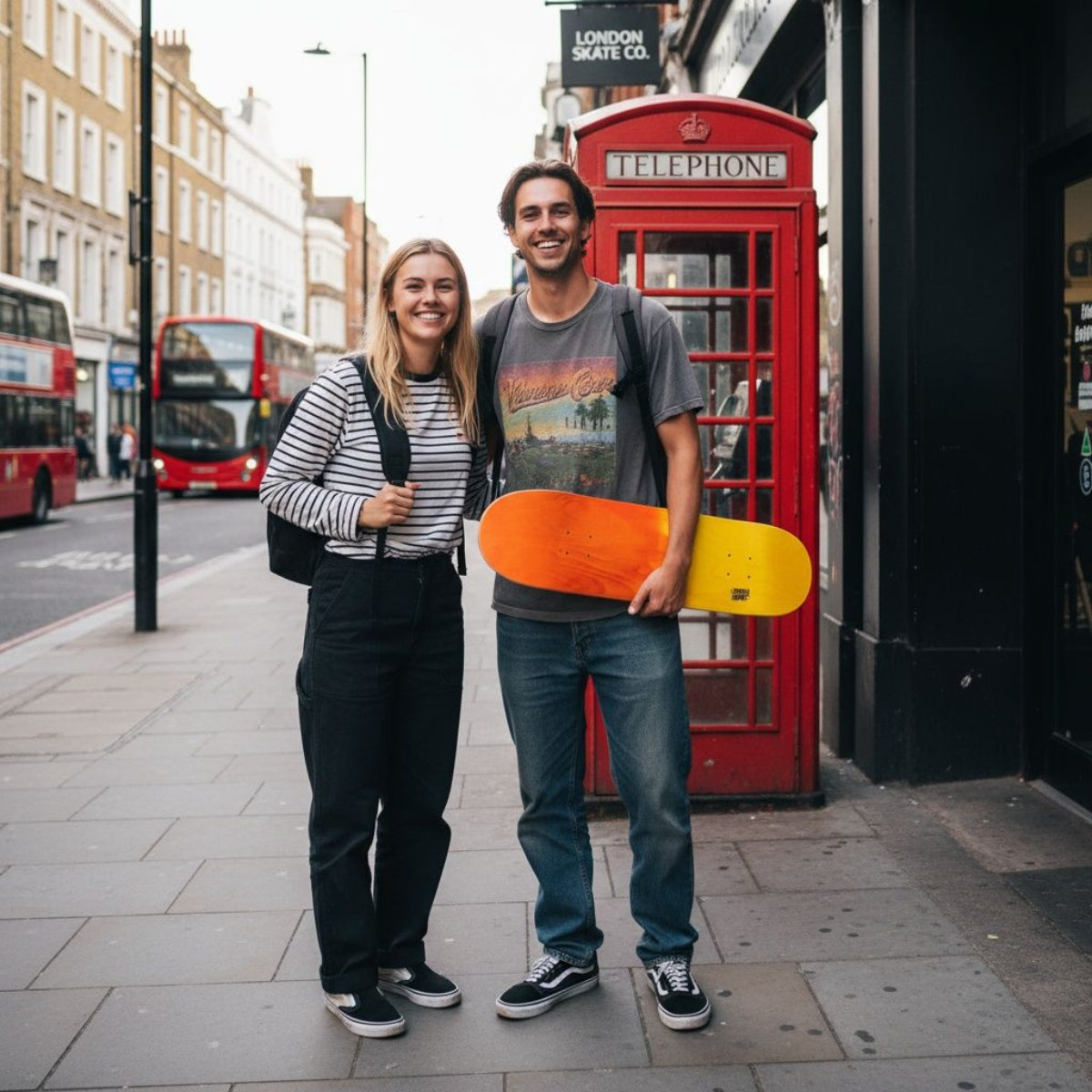 Skateboard Ghettoblaster Tavola Small Logo Faded 8.125""