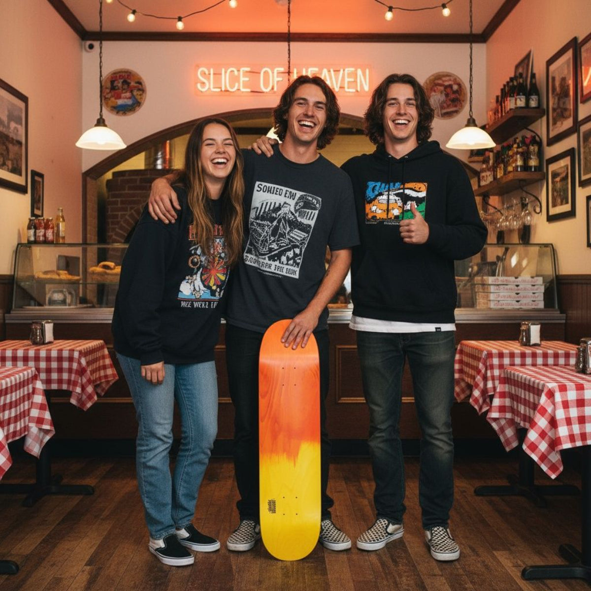 Skateboard Ghettoblaster Tavola Small Logo Faded 8.125""