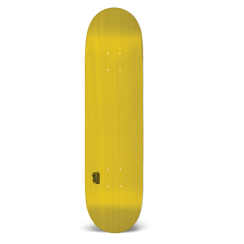 Skateboard Ghettoblaster Tavola Small Logo Yellow 8.0""