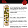 Skateboard Ghettoblaster per iniziare Barbed Wire Natural 8.375