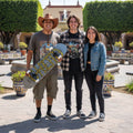 Skateboard Ghettoblaster per iniziare Barded Wire grey 7.87