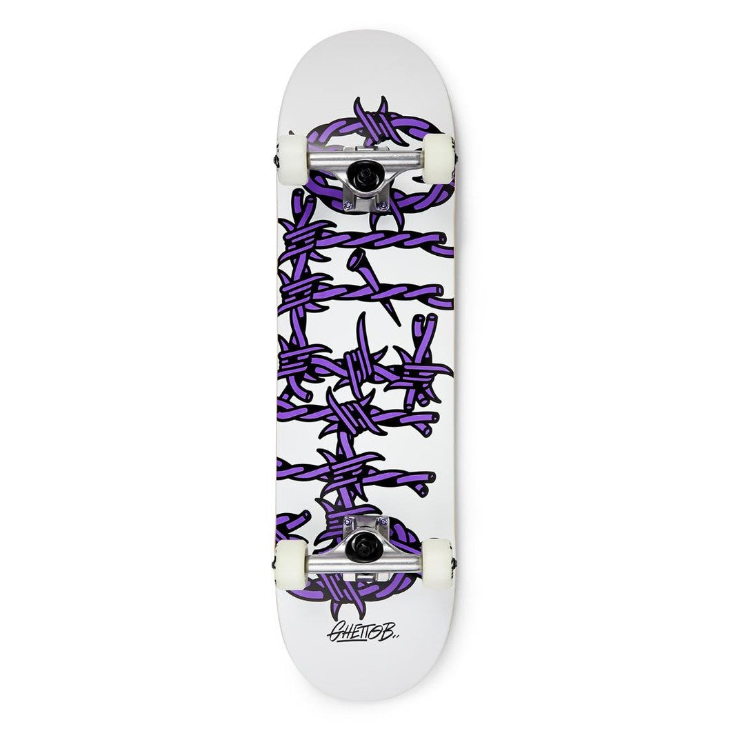 Skateboard Ghettoblaster per iniziare Barded Wire Pou 8.25"