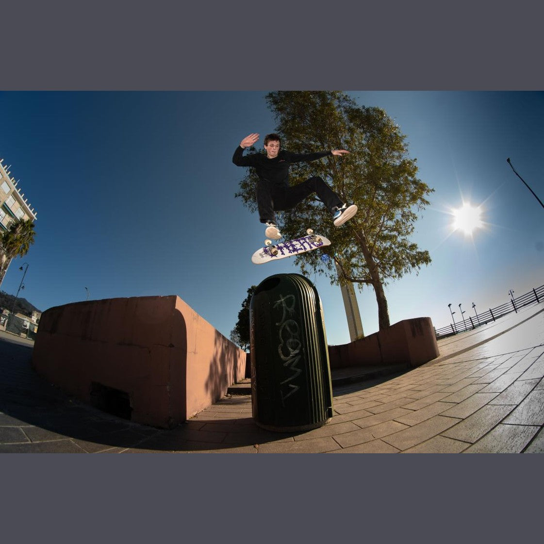 Skateboard Ghettoblaster per iniziare Barded Wire Pou 8.25"