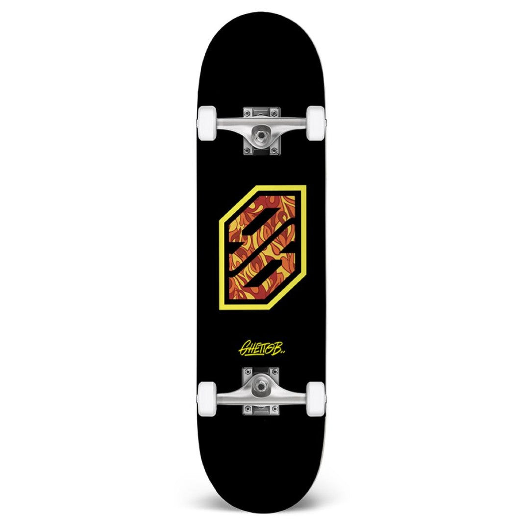 Skateboard Ghettoblaster per iniziare FlameYellow 8.125"