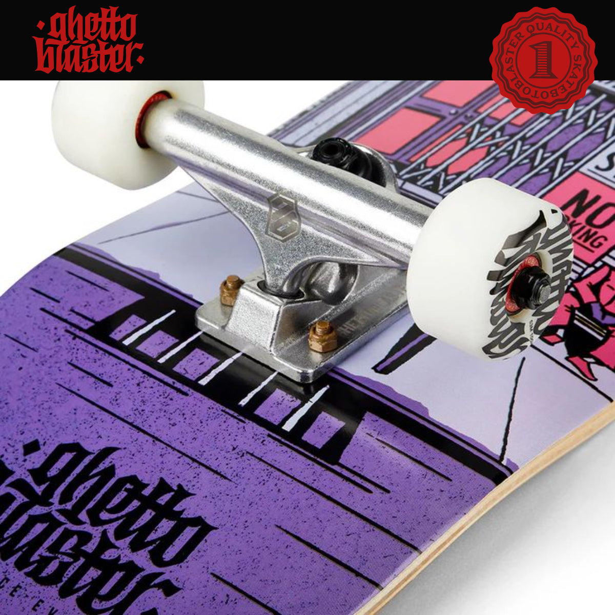 Skateboard Ghettoblaster per iniziare Hotel Pou 8.125"