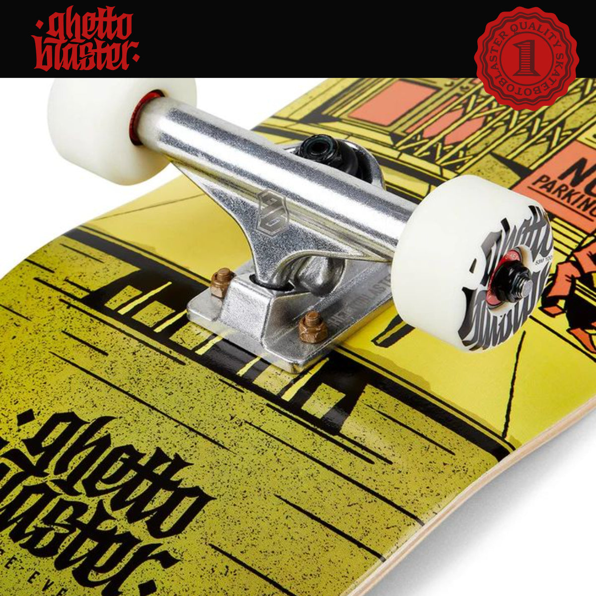 Skateboard Ghettoblaster per iniziare Hotel Rust 8.375"