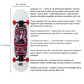 Skateboard Ghettoblaster per iniziare Kobra Red 7.80