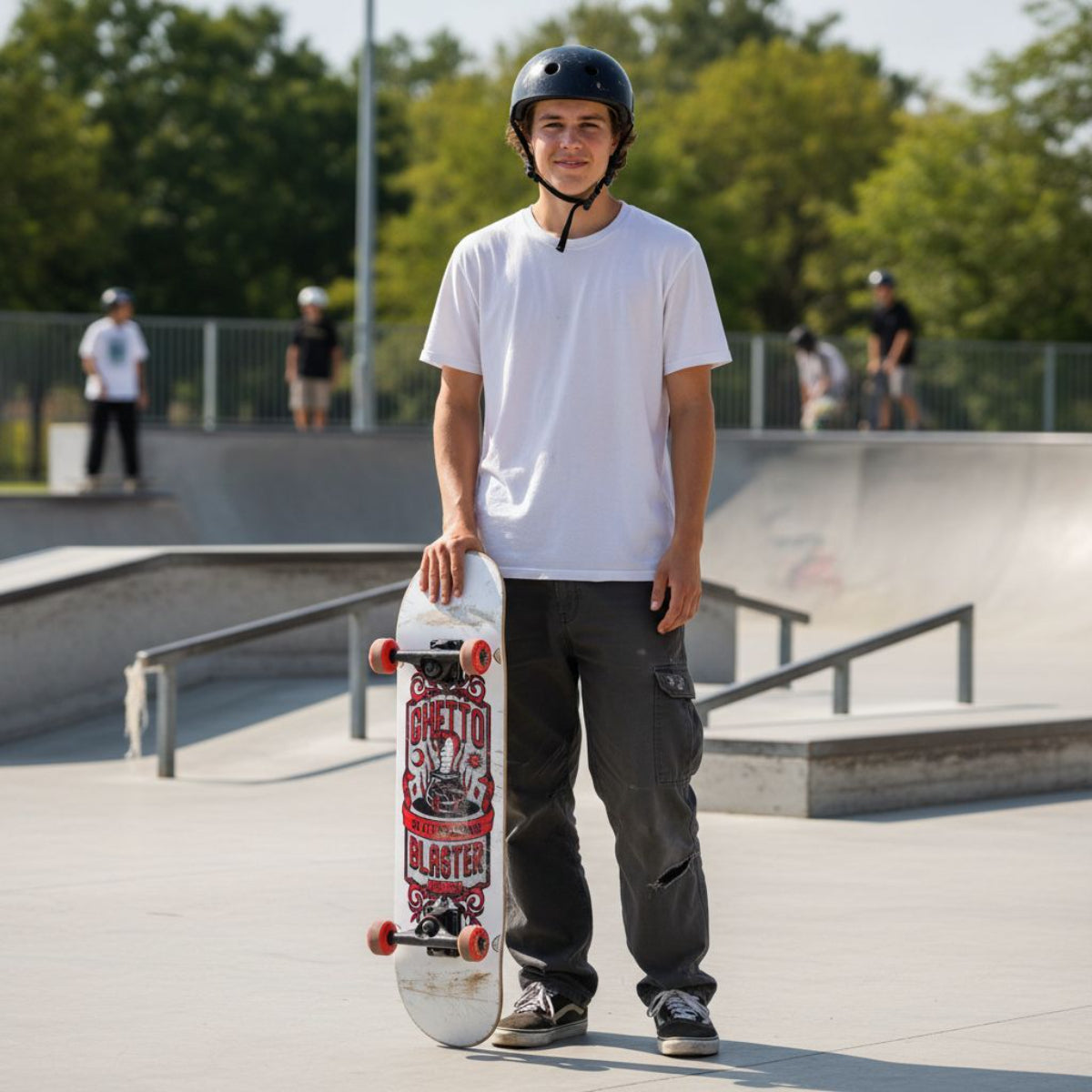 Skateboard Ghettoblaster per iniziare Kobra Red 7.80"