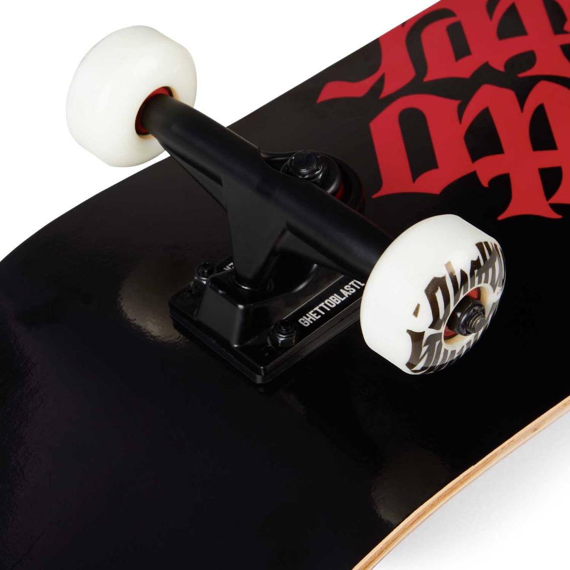 Skateboard Ghettoblaster per iniziare Logo red 8.125"