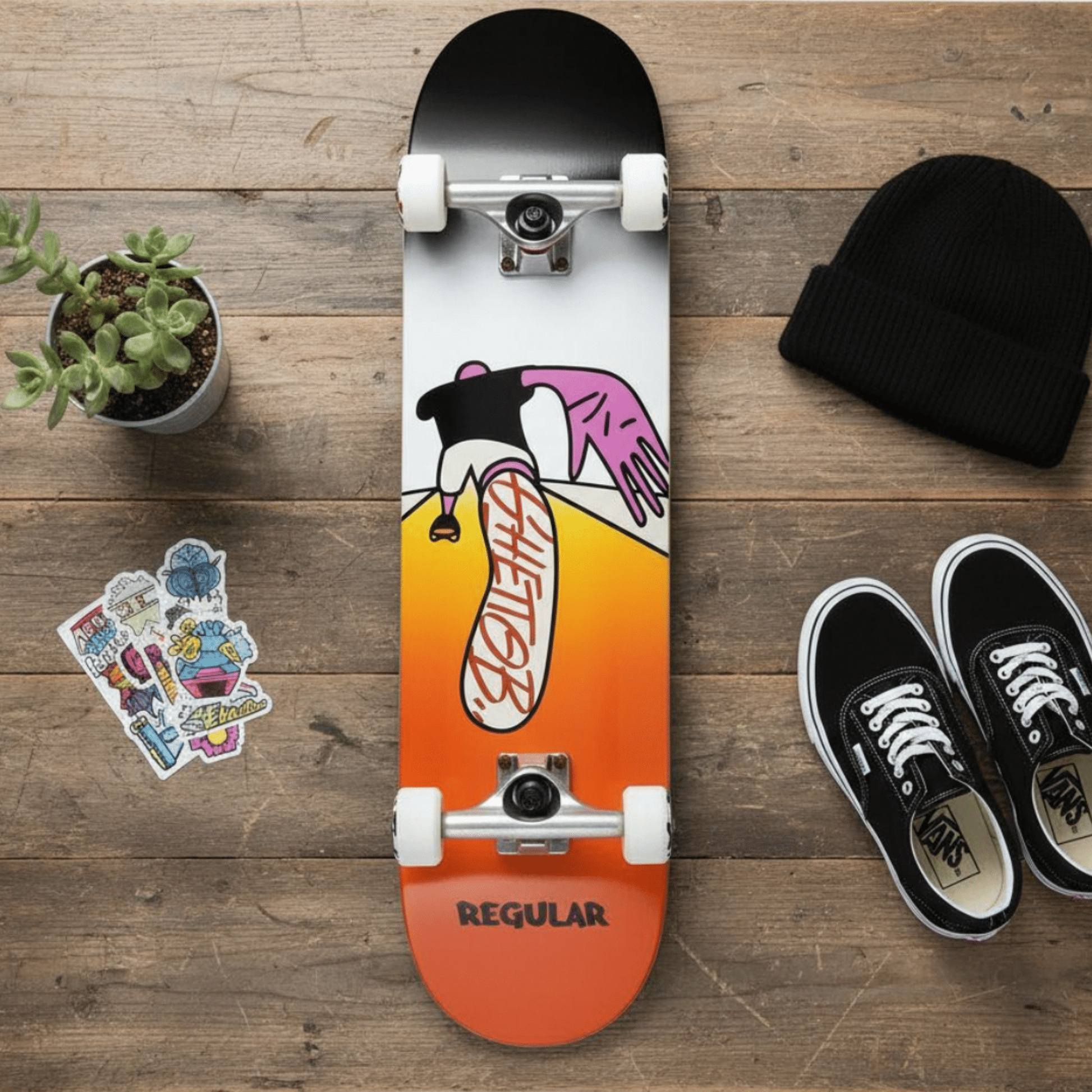 Skateboard Ghettoblaster per iniziare Push Regular 8.0"