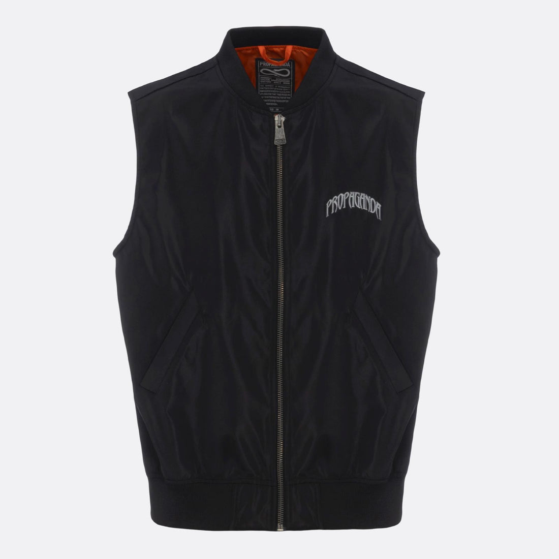 Smanicato Propaganda Triangle Cobrahm Sleeveless Bomber black
