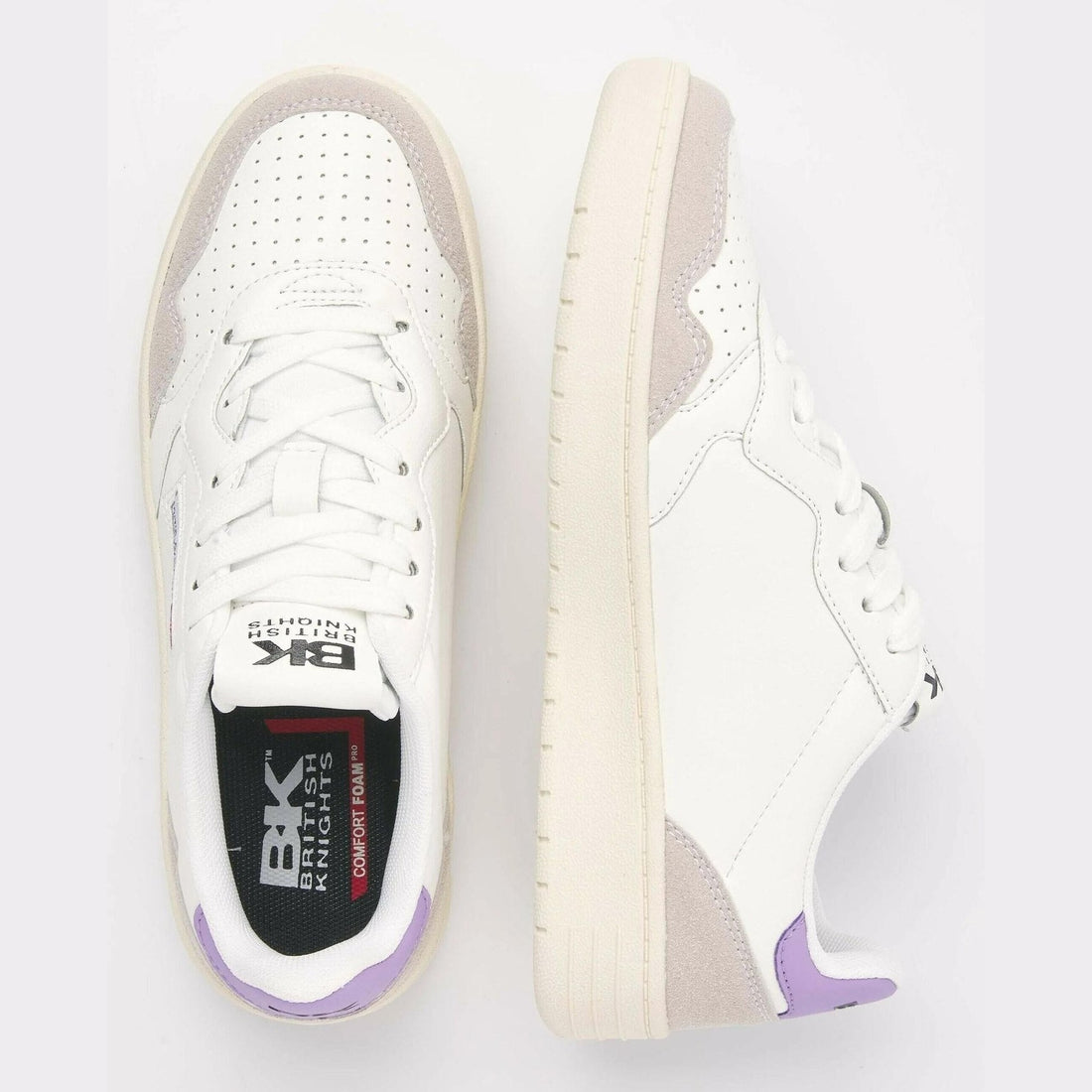 Sneakers BK Noors lilac white