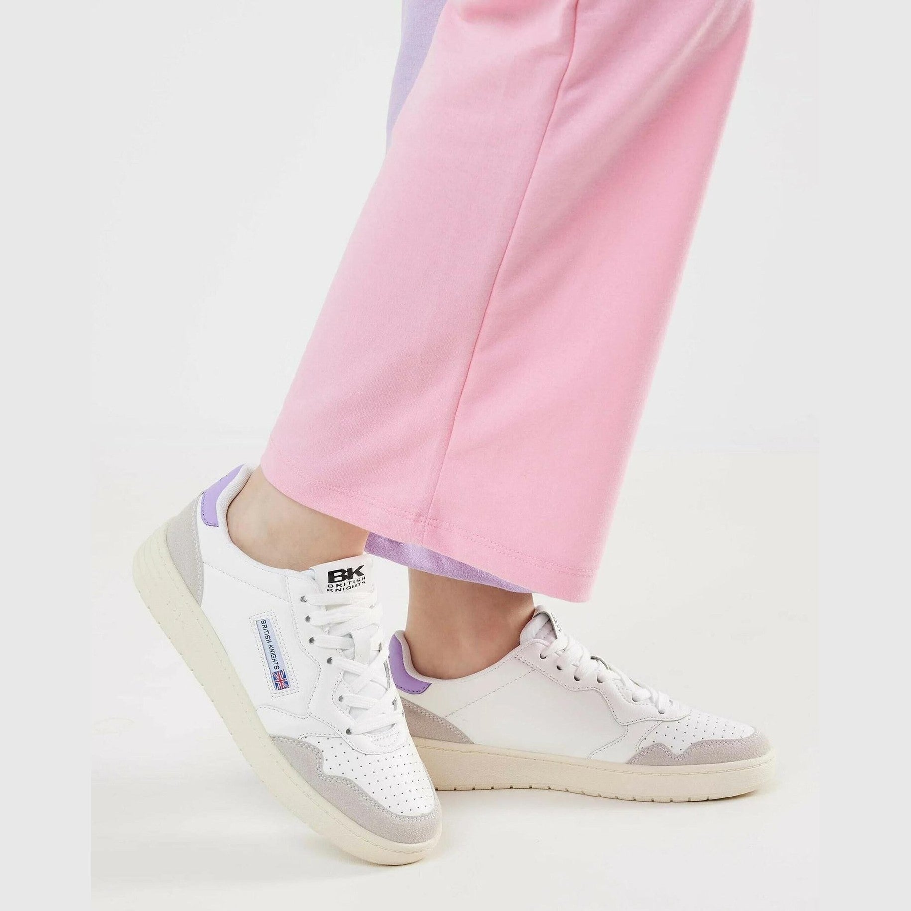 Sneakers BK Noors lilac white