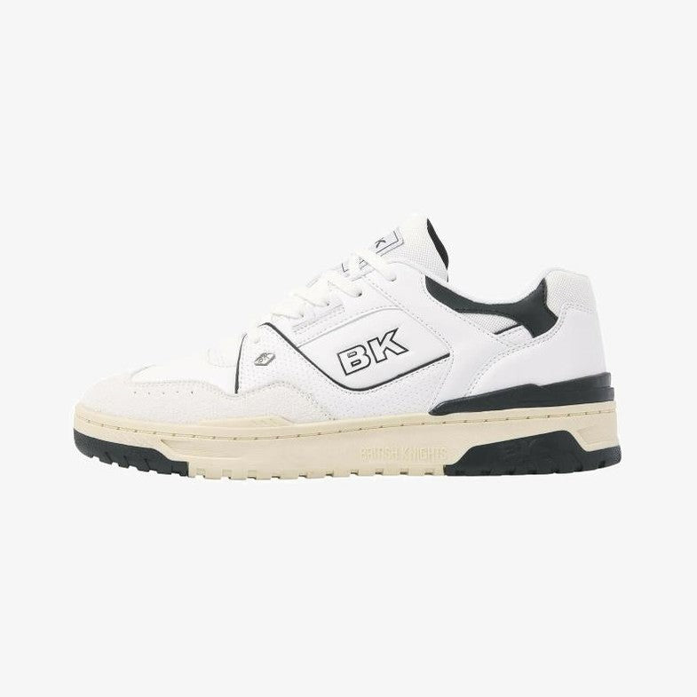 Sneakers BK Vendon suede white black