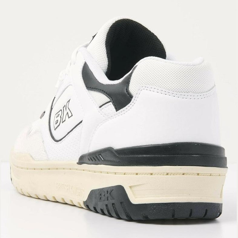 Sneakers BK Vendon suede white black