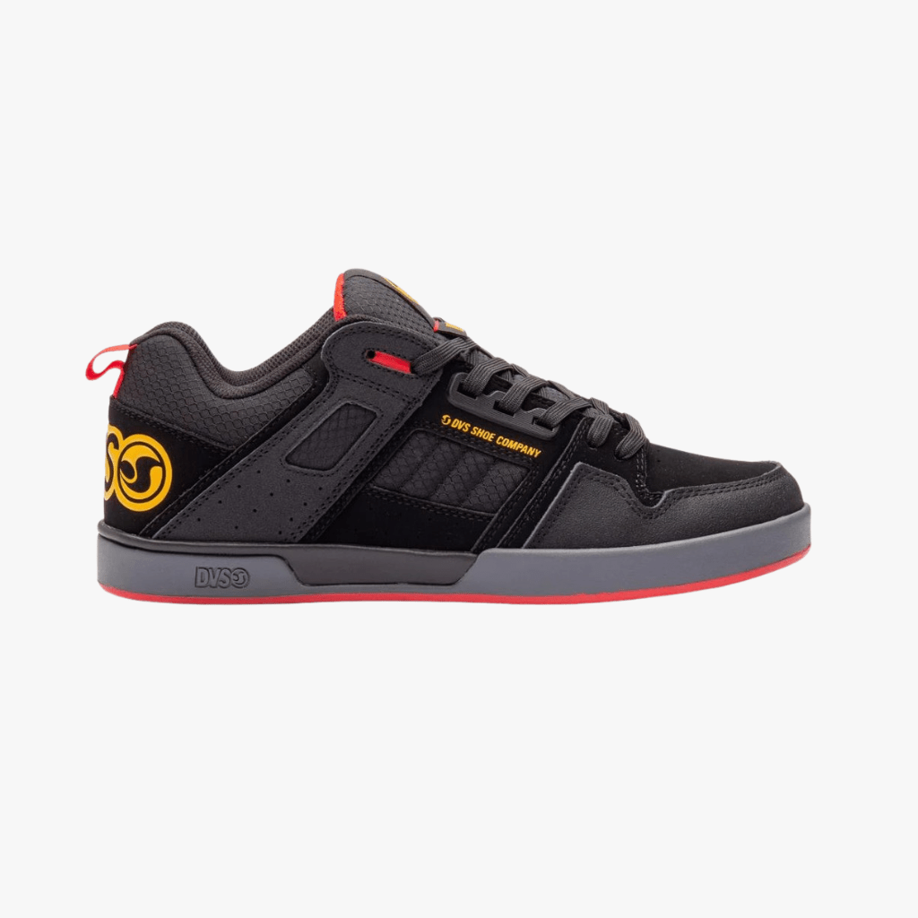 Sneakers DVS Comanche black red yellow