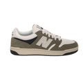 Sneakers New Balance 480 olive green white