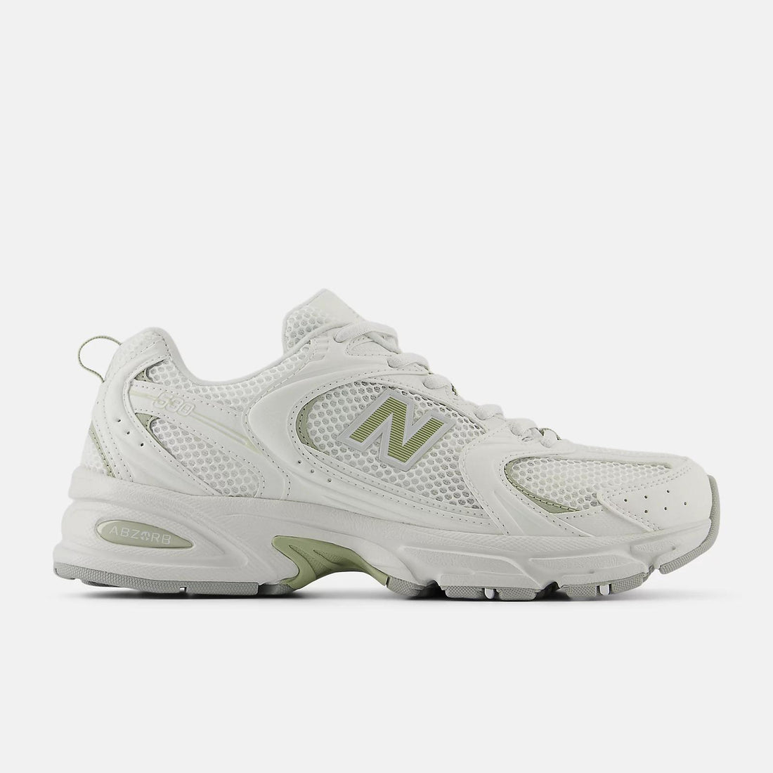 Sneakers New Balance 530 white light green