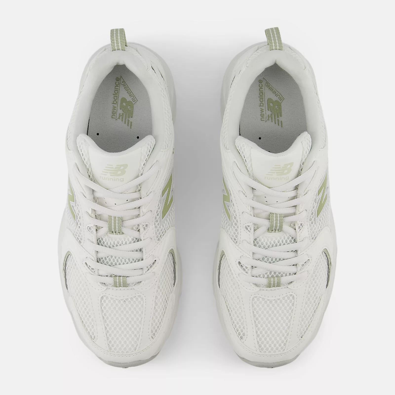 Sneakers New Balance 530 white light green
