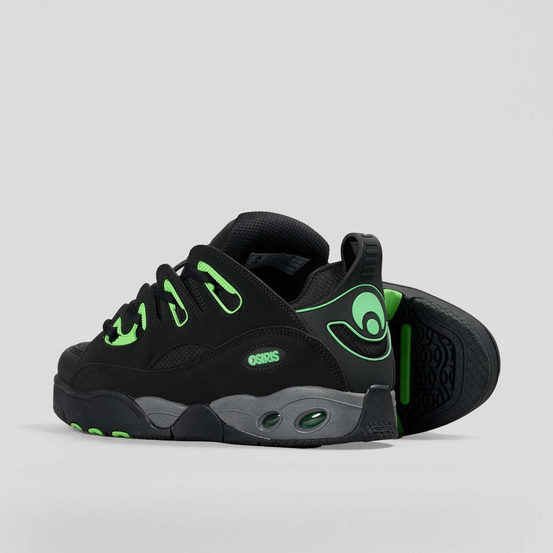 Sneakers Osiris D3 2001 black charcoal green