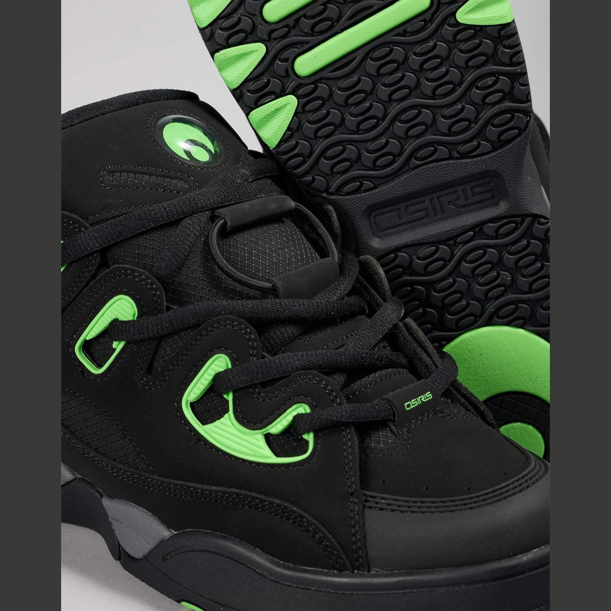 Sneakers Osiris D3 2001 black charcoal green