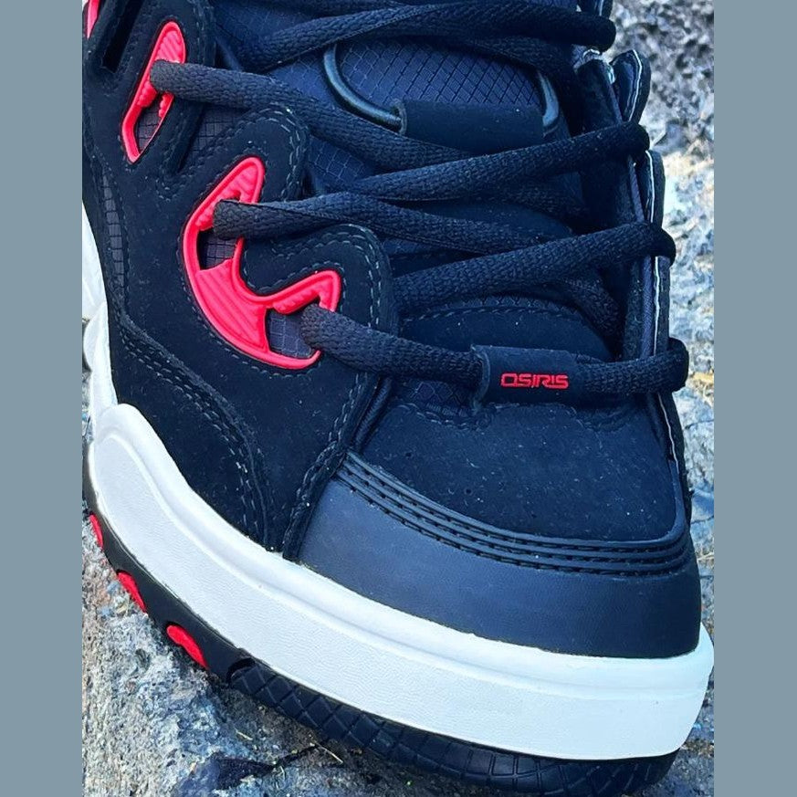 Sneakers Osiris D3 2001 black charcoal red