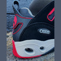 Sneakers Osiris D3 2001 black charcoal red