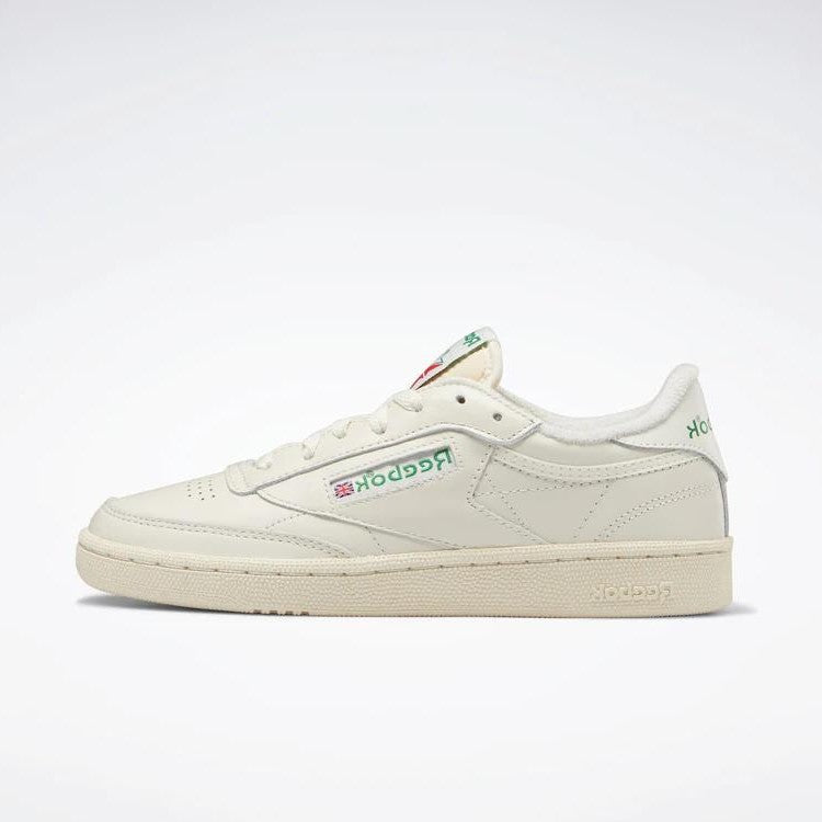 Sneakers Reebook Club C 85 Vintage chalk white green