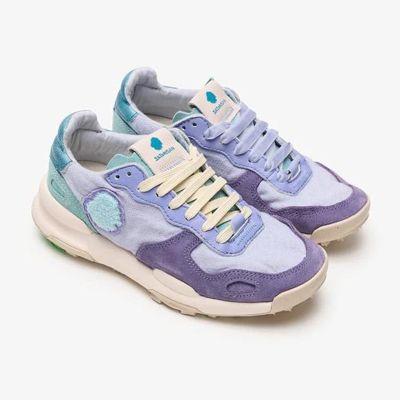 Sneakers Satorisan Chacrona Linen Blue