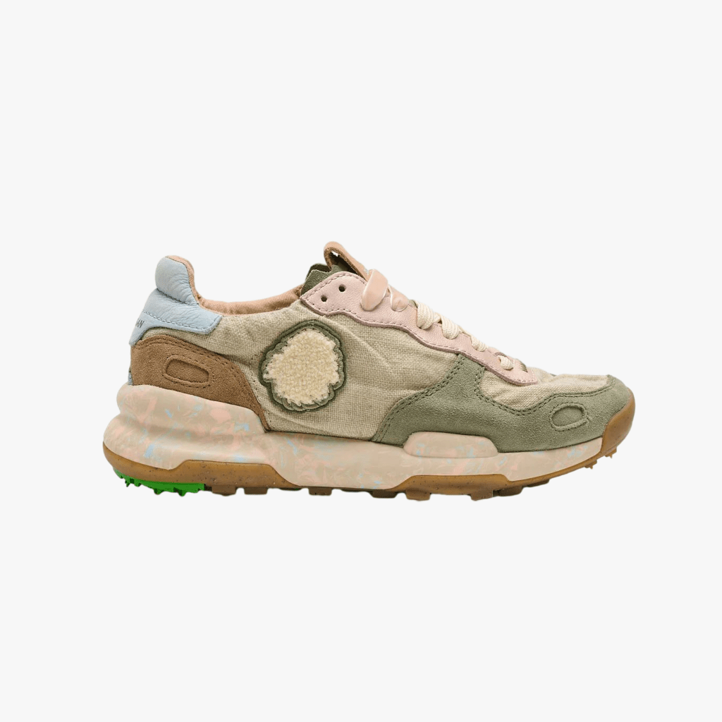 Sneakers Satorisan Chacrona Linen Green