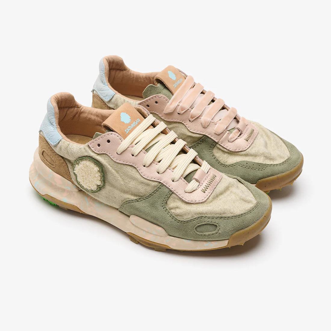 Sneakers Satorisan Chacrona Linen Green