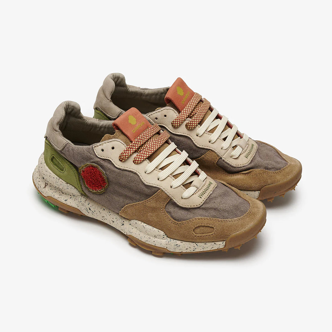 Sneakers Satorisan Chacrona Linen Olive