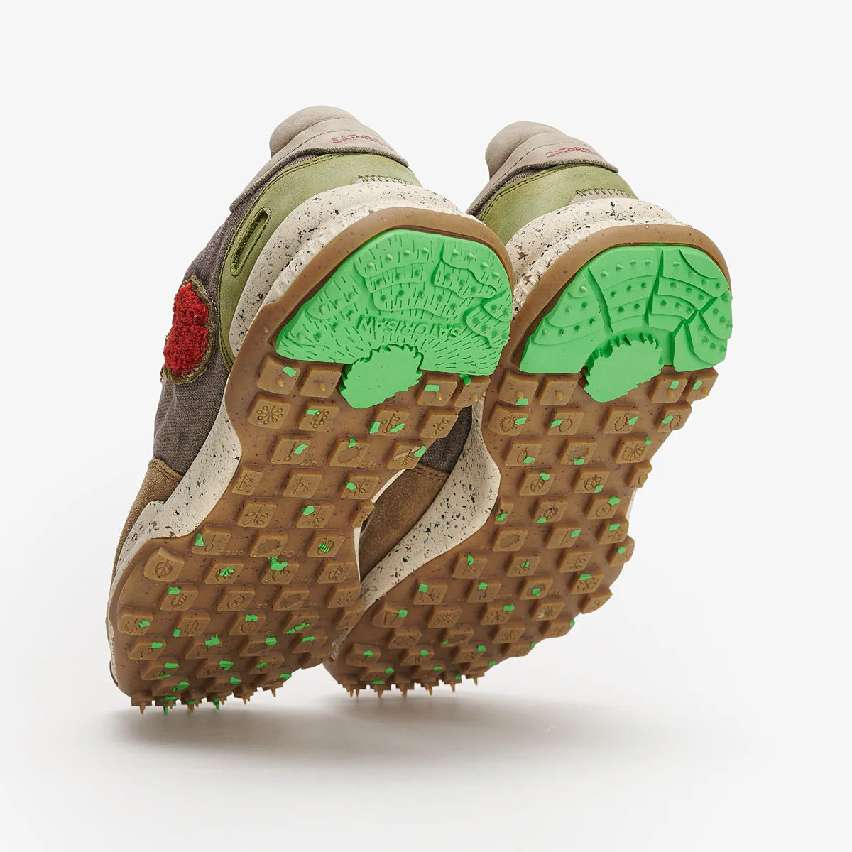 Sneakers Satorisan Chacrona Linen Olive