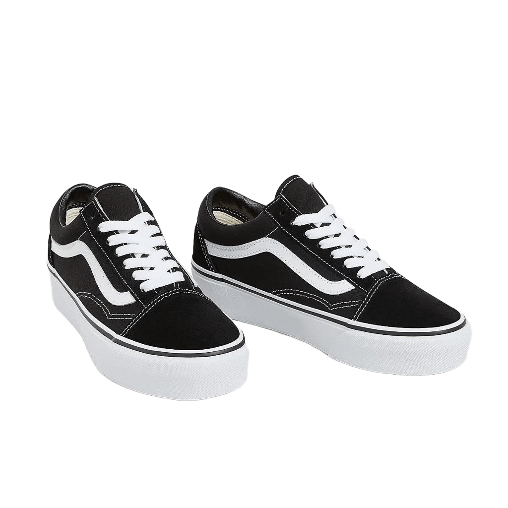 Sneakers Vans Old Skool Platform black white