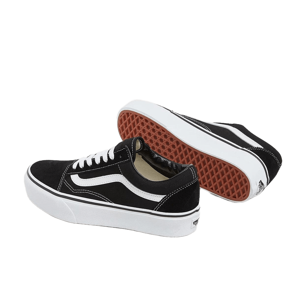 Sneakers Vans Old Skool Platform black white