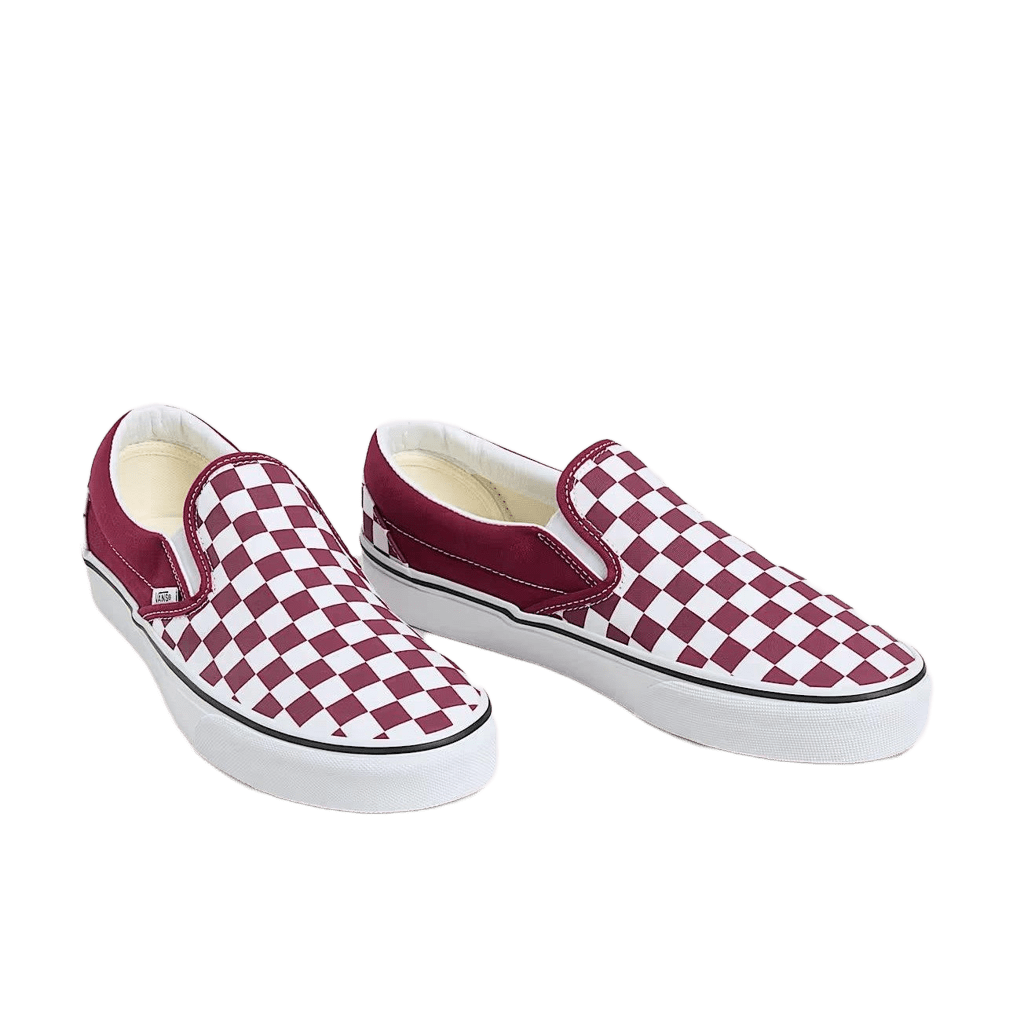 Sneakers Vans Slip-On bordeaux checkerboard