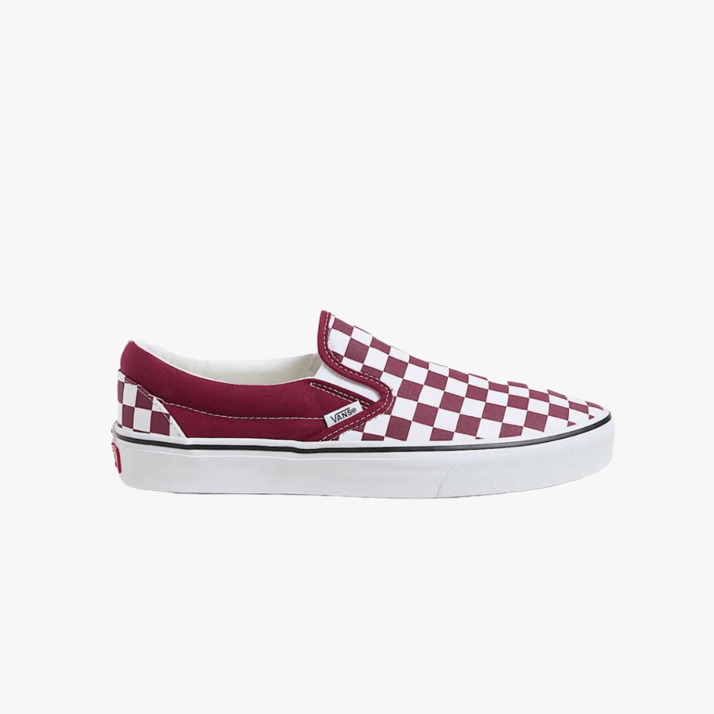 Sneakers Vans Slip-On bordeaux checkerboard