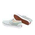 Sneakers Vans Slip-On green checkerboard
