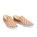 Sneakers Vans Slip-On orange checkerboard