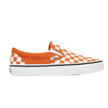 Sneakers Vans Slip-On orange checkerboard